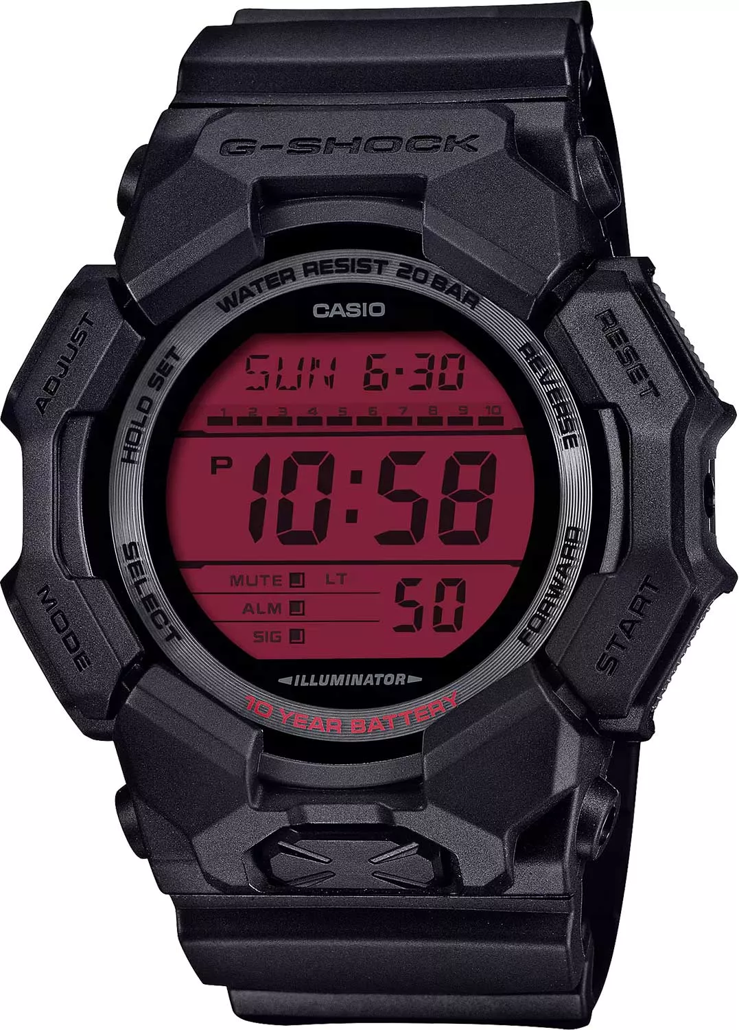 CASIO G-SHOCK GD-010BBR-1