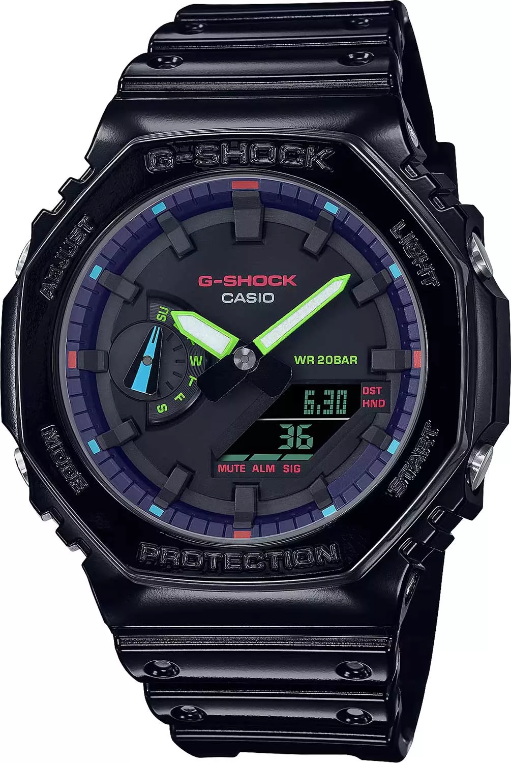 CASIO G-SHOCK GA-2100RGB-1A