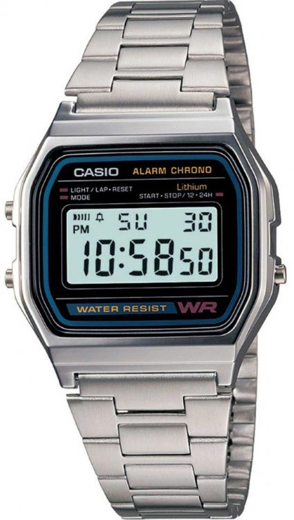 CASIO COLLECTION A158WA-1DF