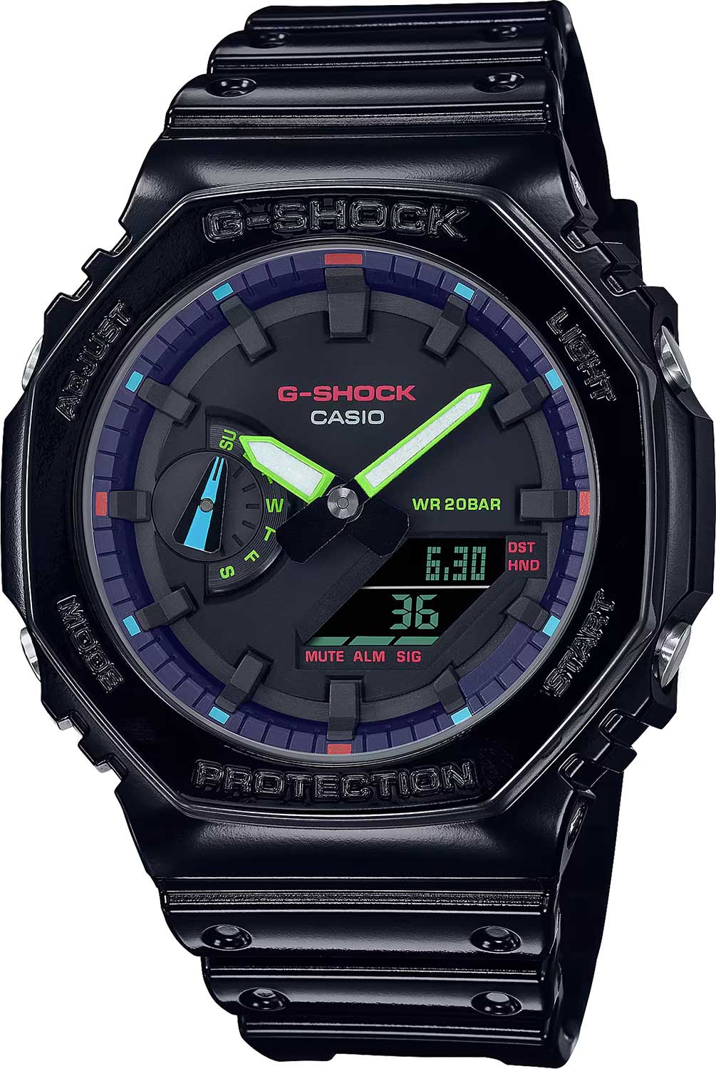 CASIO G-SHOCK GA-2100RGB-1A