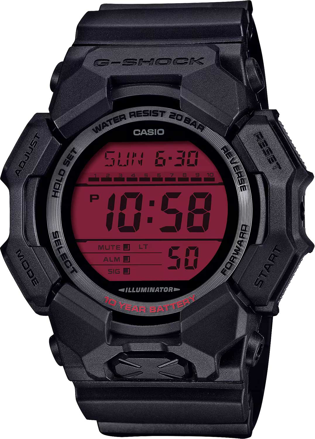 Часы наручные CASIO GD-010BBR-1