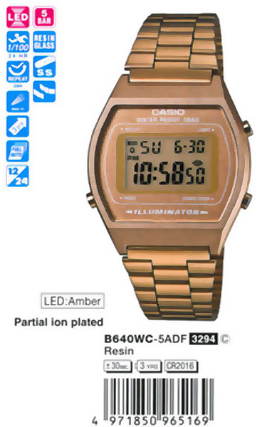 CASIO / B640WC-5A