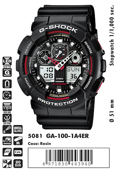 CASIO / GA-100-1A4