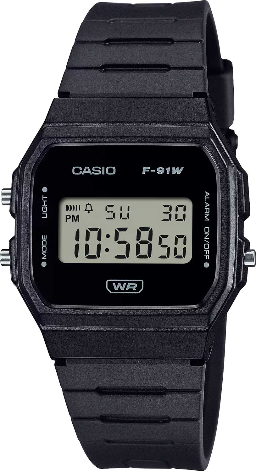 Часы наручные CASIO F-91WB-1A